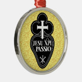 Ornement d'arbre de Noël de symbole de Passionists (Droite)