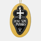 Ornement d'arbre de Noël de symbole de Passionists (Gauche)