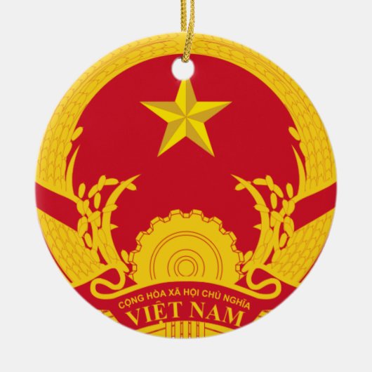 Ornement d'arbre de Noël de Vietnam* (Devant)
