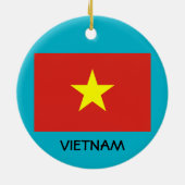 Ornement d'arbre de Noël de Vietnam* (Dos)