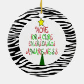 Ornement d'arbre de Noël d'Ehlers-Danlos (Dos)