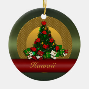 Ornement d'arbre de Noël d'Hawaï