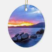 Ornement d'arbre de Noël du lac Tahoe (Gauche)