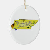 Ornement d'arbre de Noël du Tennessee (Droite)
