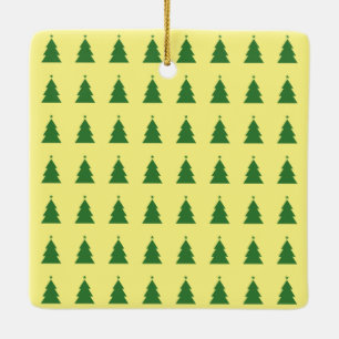 Ornement d'arbre de Noël vert
