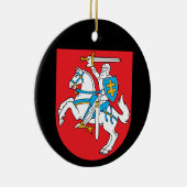 Ornement d'arbre de Noël Vytis en Lituanie (Droite)