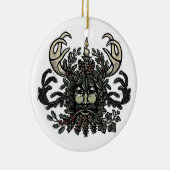 Ornement d'arbre d'homme vert de solstice d'hiver (Droite)