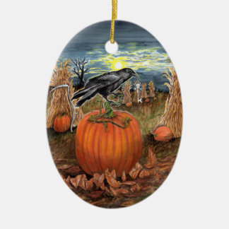 Ornement d'arbre du gardien d'Halloween
