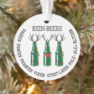 Ornement d'arbre Rein-Beers – Une touche de houblo