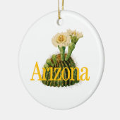Ornement d'Arizona personnalisable avec Saguaro Ca (Gauche)