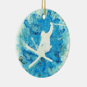 Ornement d'art de ski (Droite)