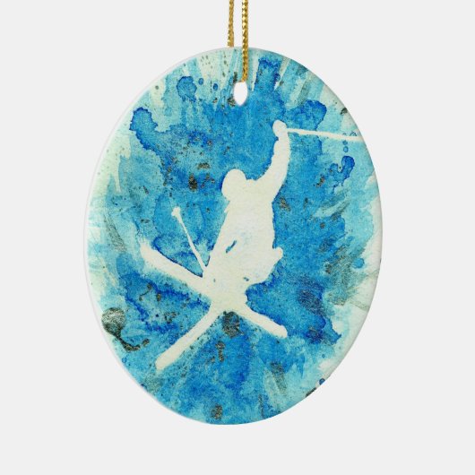 Ornement d'art de ski (Droite)