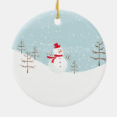 Ornement daté de Noël de fille de patineur de (Dos)