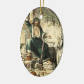 Ornement d'avenir de présent de chant de Noël de (Gauche)