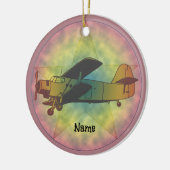 Ornement d'avion de beauté ancienne (Gauche)