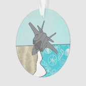 Ornement d'avion de combattant de grève du joint (devant)