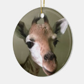 Ornement de 2018 vacances ; Penny la girafe (Gauche)