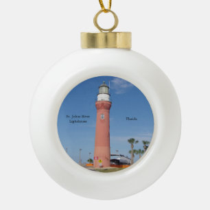 Ornement de balle du phare de St. Johns River