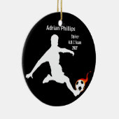 Ornement de ballon de football (Droite)