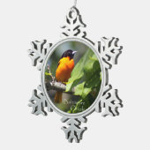 Ornement de Baltimore Oriole (Vue impression)