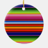 Ornement de baptême de garçon de Charro (Dos)