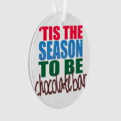 Ornement de barre de chocolat (devant)