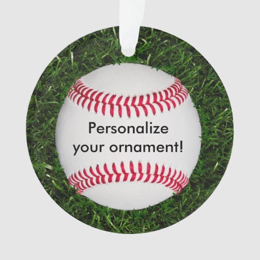 Ornement de baseball (devant)