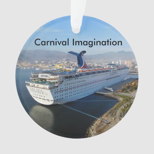 Ornement de bateau de croisière (devant)