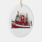 Ornement de bateau du feu (Droite)