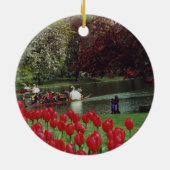 Ornement de bateaux à cygne de Boston (Dos)