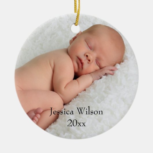 Ornement de bébé (Devant)