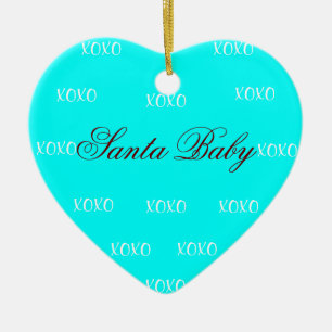 Ornement de bébé de Père Noël