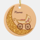 Ornement de bébé lune (Devant)