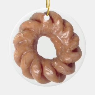 Ornement de beignet drôle