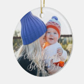 Ornement de bénédictions de Noël (Gauche)