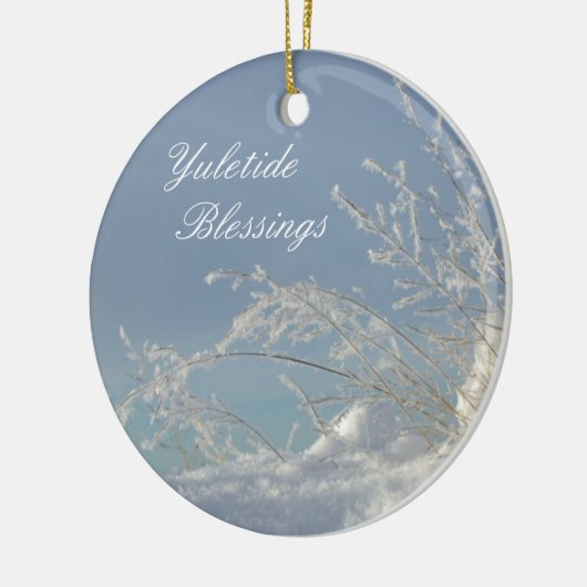 Ornement de bénédictions de Noël (Gauche)