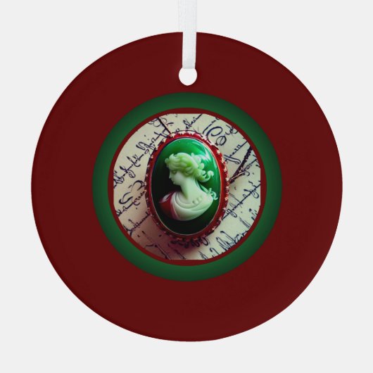 Ornement de bijoux Cameo (Verso)