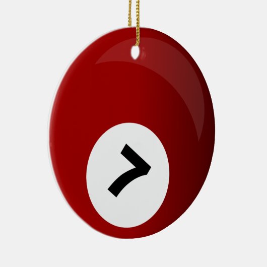 ornement de billiards (Droite)