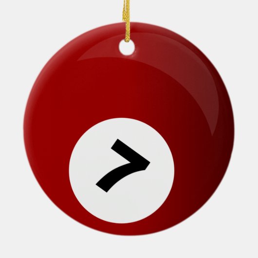 ornement de billiards (Dos)