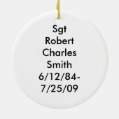 Ornement de bottes de combat (Dos)