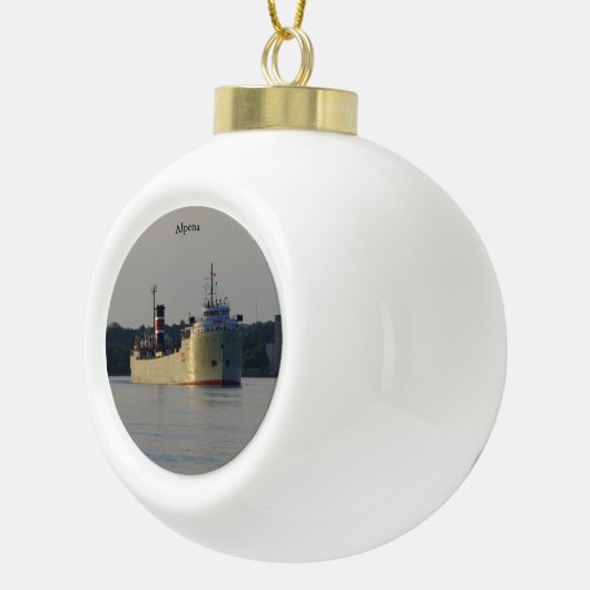 Ornement de boule d'Alpena ou de flocon de neige (Droite)