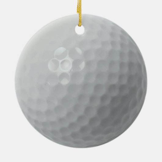 ORNEMENT DE BOULE DE GOLF (Dos)
