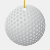 Ornement de boule de golf (Dos)