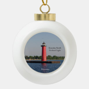 ornement de boule ou de flocon de neige de Kenosha