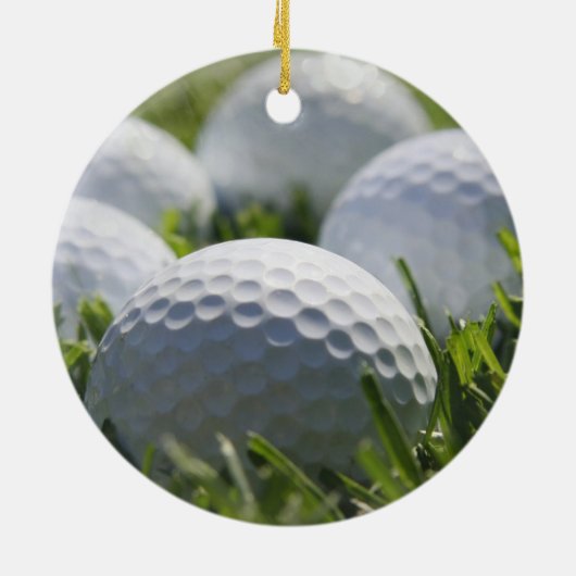 Ornement de boules de golf (Dos)