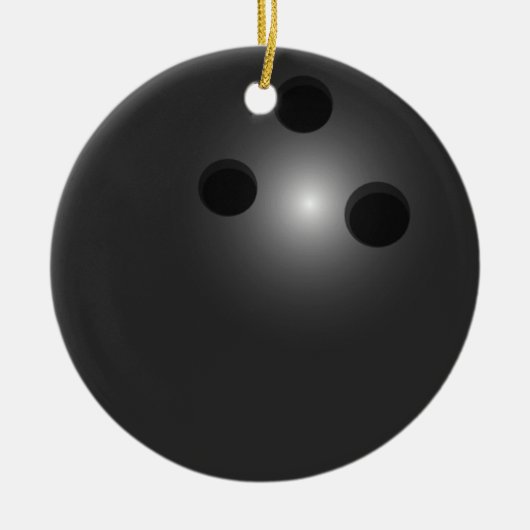 Ornement de Bowling Ball (Devant)