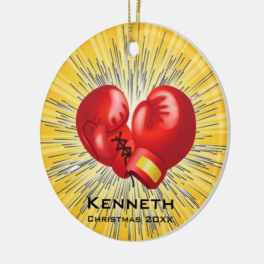 Ornement de boxe (Gauche)