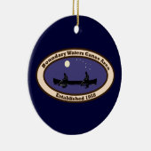 Ornement de BWCA dans le bleu (Droite)