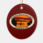 Ornement de BWCA en rouge (Gauche)