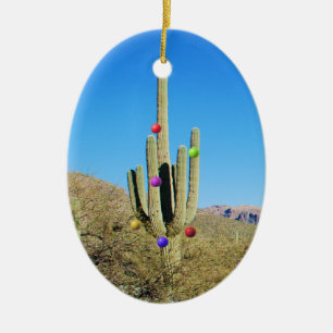 Ornement de cactus de Noël